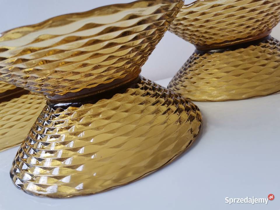Stare duże miseczki Plecionka 6 sztuk śląskie Katowice