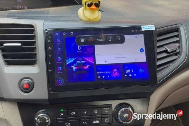 Radio Android 12 Honda Civic 1215r gps wifi Ożarowice sprzedam