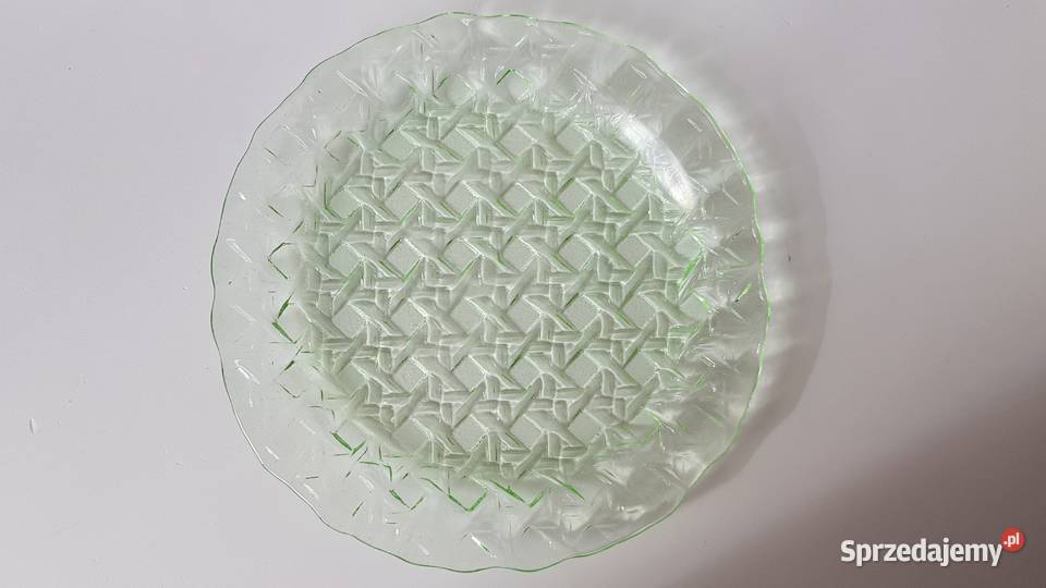 Talerz Kratka Plecionka 3 Ząbkowice kolorowe