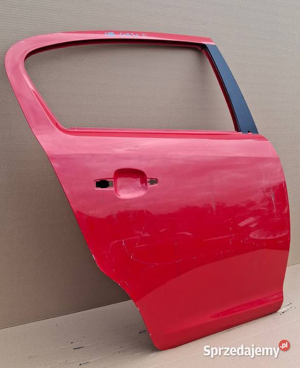 OPEL CORSA D DRZWI PRAWY TYŁ PRAWE TYLNE Bieleń sprzedam