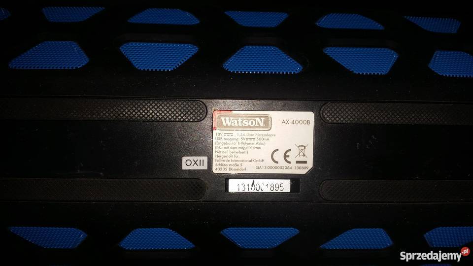 Watson AX 4000B lubelskie Fajsławice