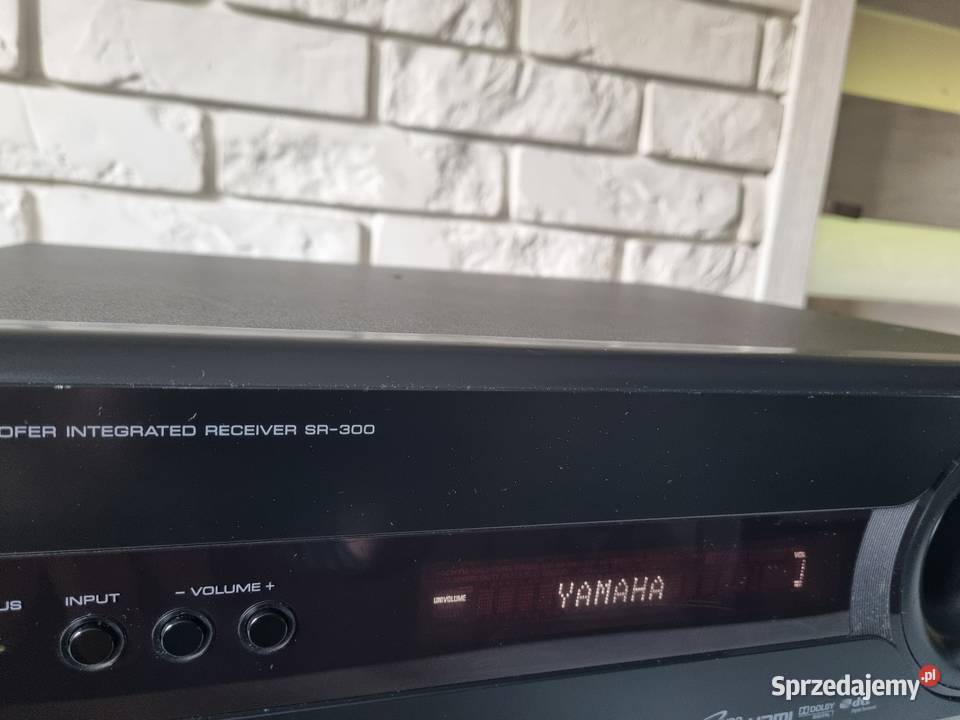 Wzmacniacz subwoofer w jednym YAMAHA SR300 combo Solnica