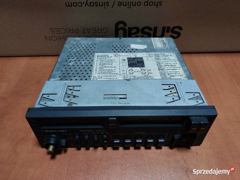 Stare Radio Blaupunkt Hamburg SQM 23 Leszno