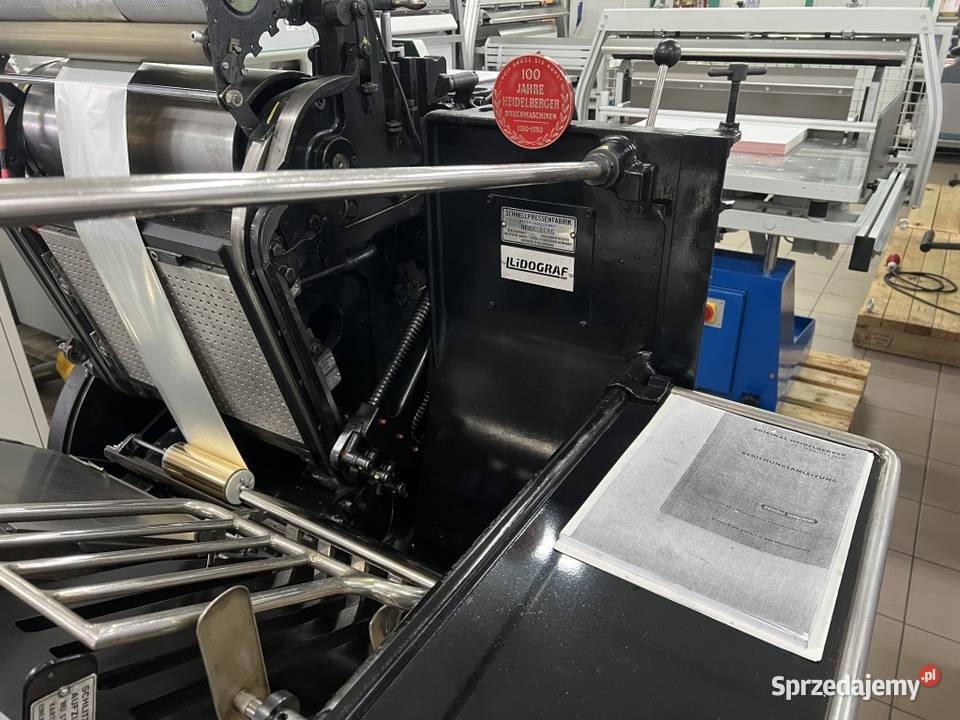 Złociarka Heidelberg GT 32x46 Hot Stamping Radom