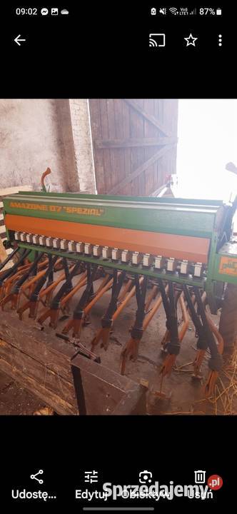 Siewnik Amazon d7 25 metra sprzedam
