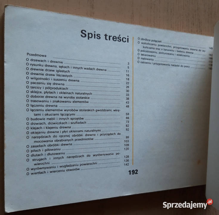 Stolarstwo moje hobby Sokołowski Książki i Podręczniki Osięciny