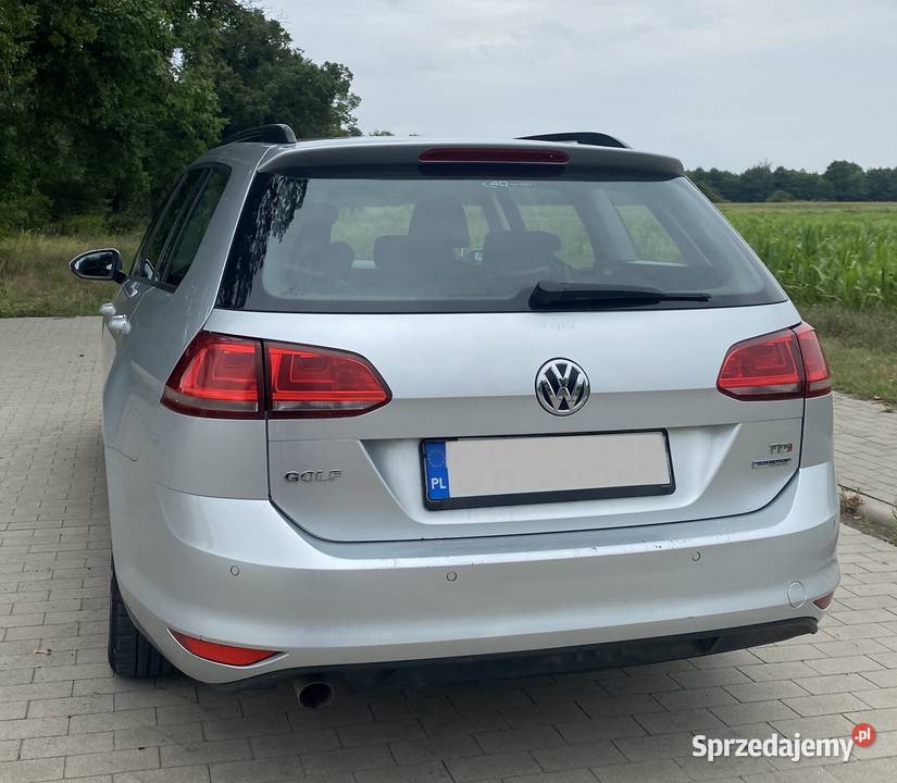 VW Golf VII 16 TDI kombi 2014r aluminiowe felgi dolnośląskie sprzedam
