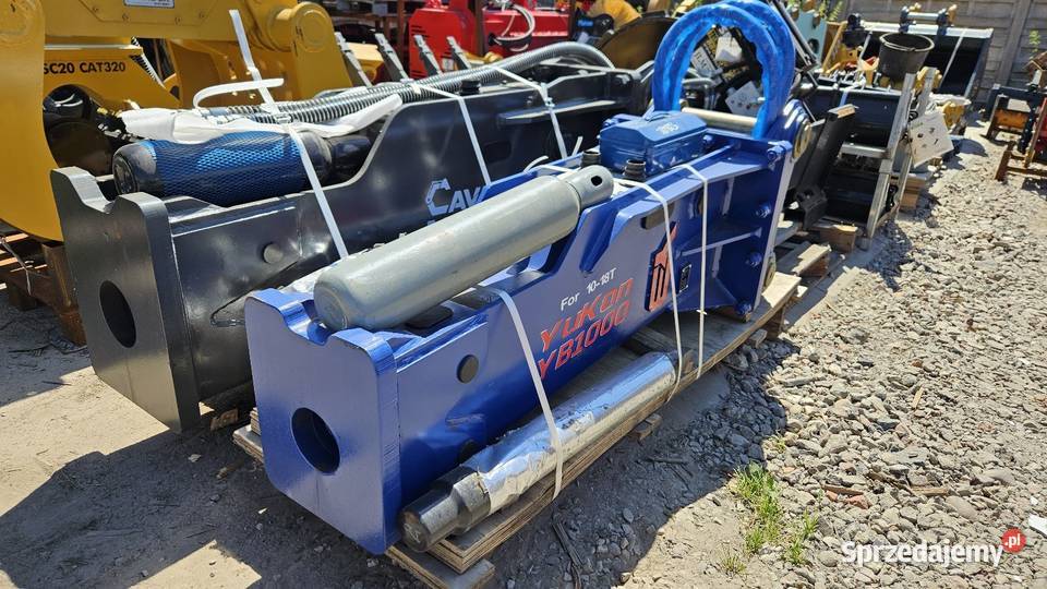 Hydrauliczny młot wyburzeniowy Yukon YB1000 960 Sochaczew