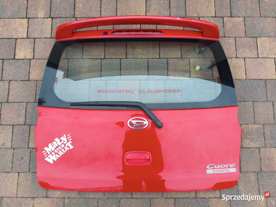 Klapa Bagażnika Szyba Daihatsu Cuore VII Wyszków