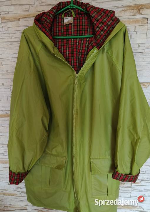 Kurtka przeciwdeszczowa kanarkowa Gdańsk