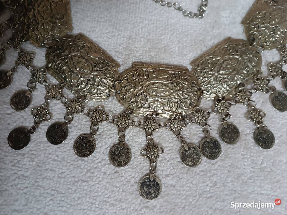 Regulowany metalowy pasek kolor srebrny Radzyń Podlaski sprzedam