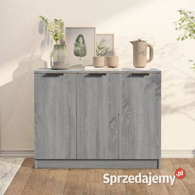 vidaXL Szafka szary dąb sonoma 905x30x70 mazowieckie Warszawa