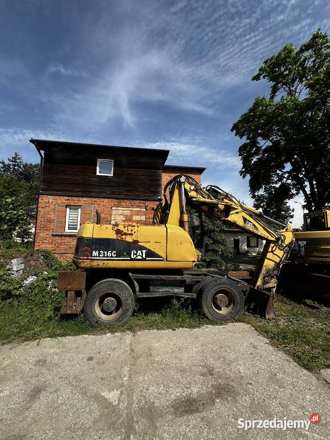 CAT 316 ramie łamane na boki Kalisz