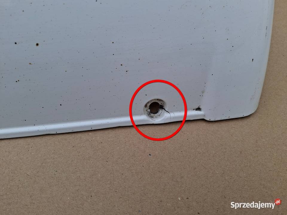 SCANIA R S OSŁONA ORUDOWA NAKŁADKA LAMPY LEWY Bieleń