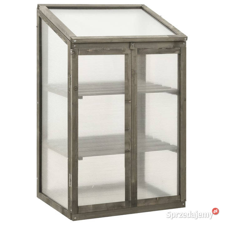 Szklarnia 60x45x100 drewno jodłowe WM314849