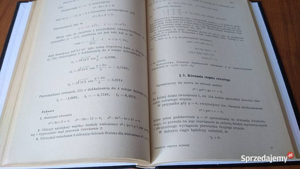 Elementy Algebry Wyższej Mostowski Stark twarda