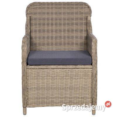 vidaXL Krzesła ogrodowe z poduszkami 2 SKU44147 mazowieckie