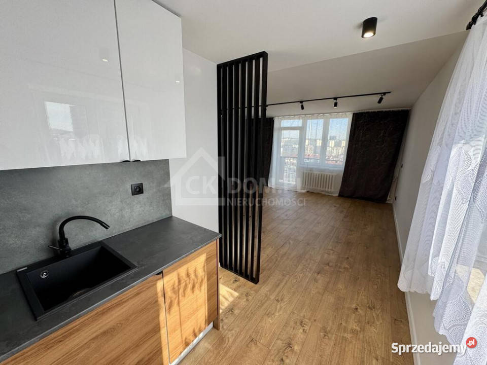 Mieszkanie Nowy Świat w nowoczesnym stylu 44.71m2 Kielce