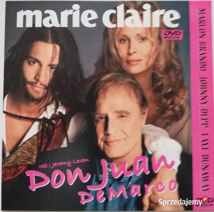 Don Juan de Marco DVD Johnny Depp Marlon Brando Łódź