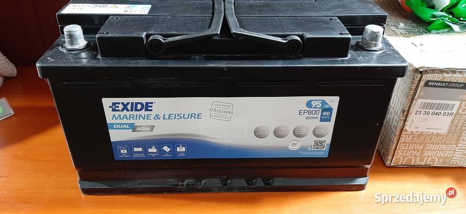akumulator AGM 95Ah 850EN 062024 EXIDE Rok produkcji 2024 Mysłowice sprzedam