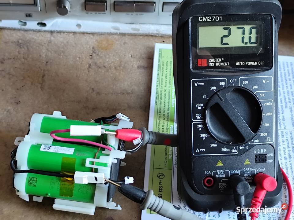Elektrolux Pure Q9 bateriaakumulator 25V 3000mA zachodniopomorskie Grabowo
