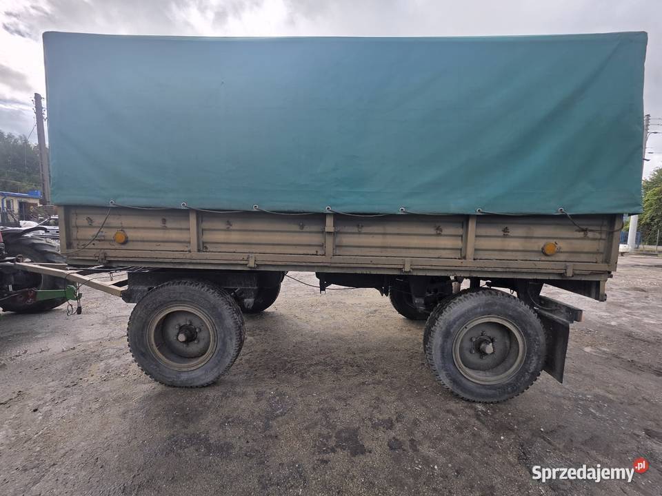 Przyczepa autosan D46 z wojska Tuchów