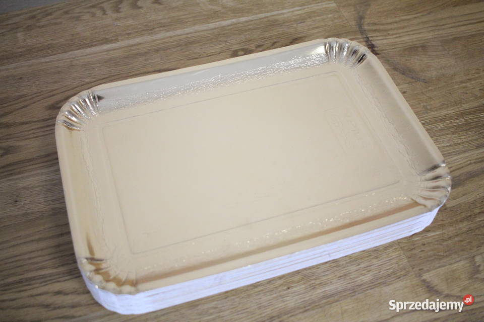 Prostokątne tacki pod tortciasto 235 x 34 Góra