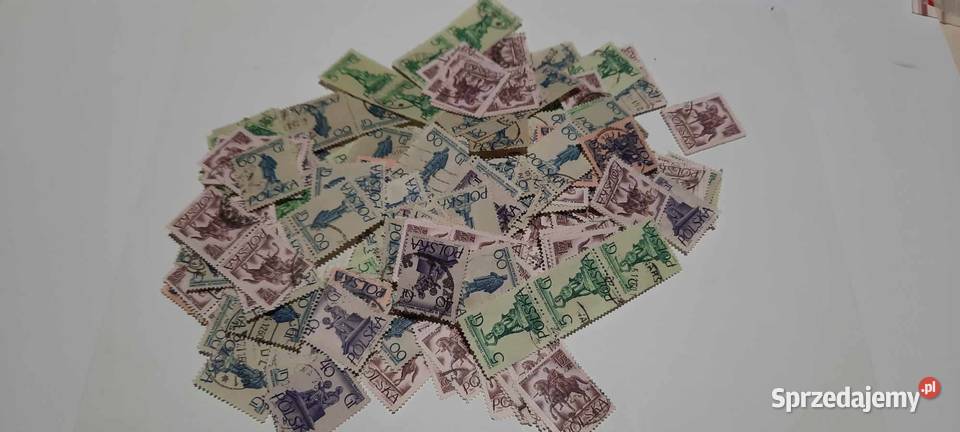 znaczki Pomniki Warszawy 195556r 200 z4 Kolekcje