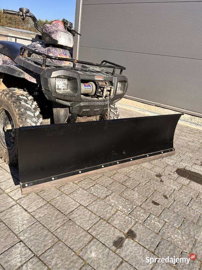 NOWY pług do śniegu quad montaż błyskawiczny Sucha Beskidzka