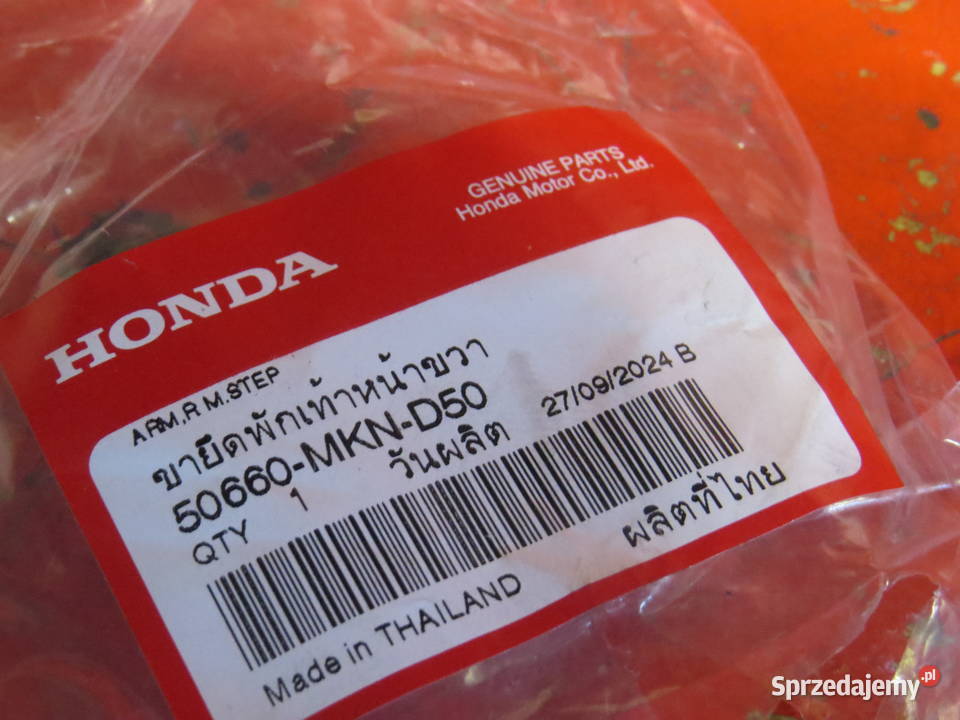 HONDA CB500F CB 500 F set stopka nóżka podnóżek mazowieckie Warszawa