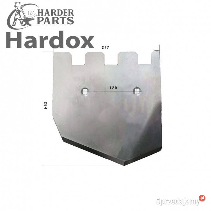 Lemiesz HARDOX 08900463P do kombajnu Suwałki sprzedam