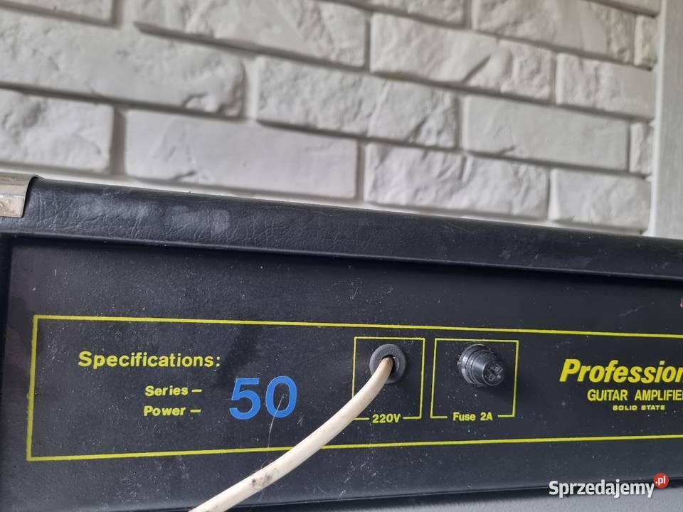 Wzmacniacz gitarowy vintage retro Solnica