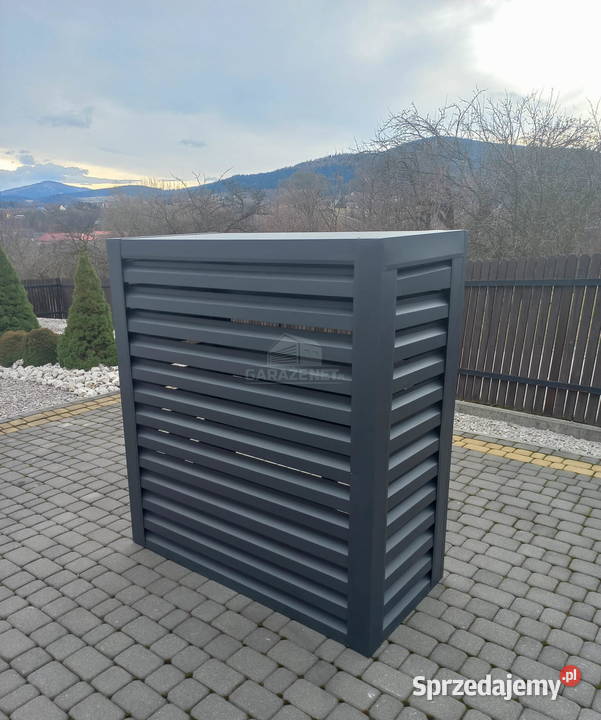 Osłona pompy ciepła 110x50x150 antracyt OP400 Domki narzędziowe sprzedam