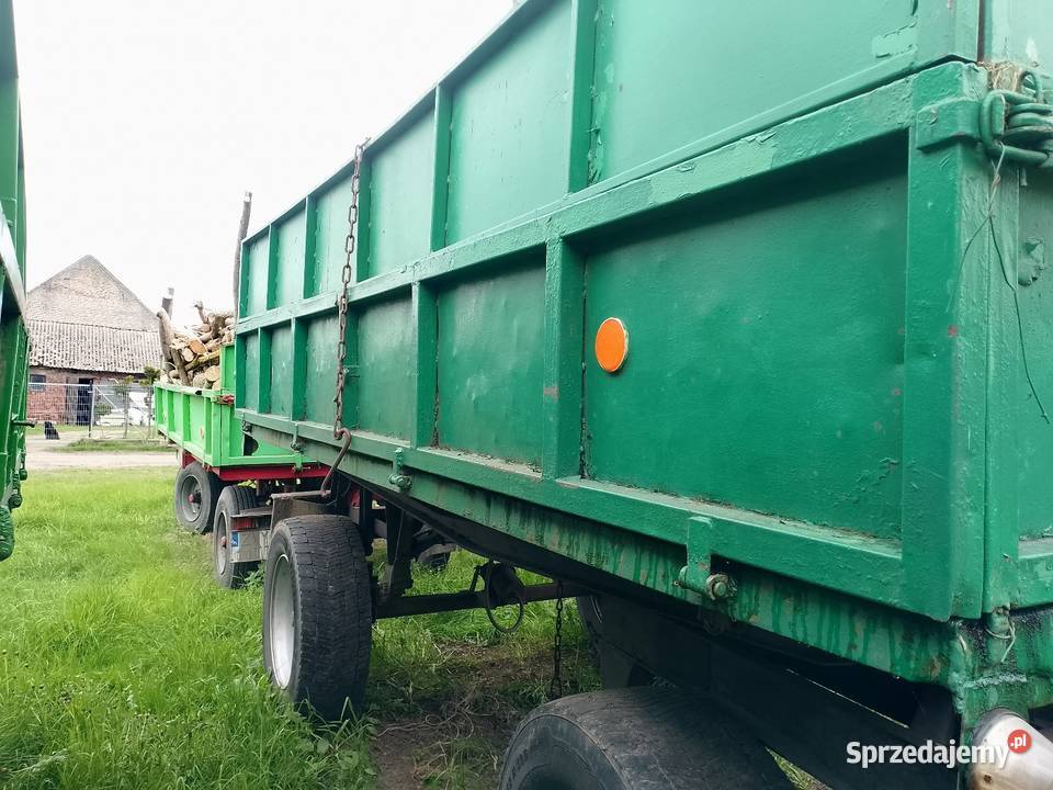 Przyczepa d47 wywrotka na 3 strony Autosan koła Listomie sprzedam