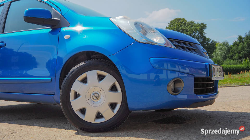 Nissan Note 2008 Niski przebieg wielkopolskie Grodzisk Wielkopolski