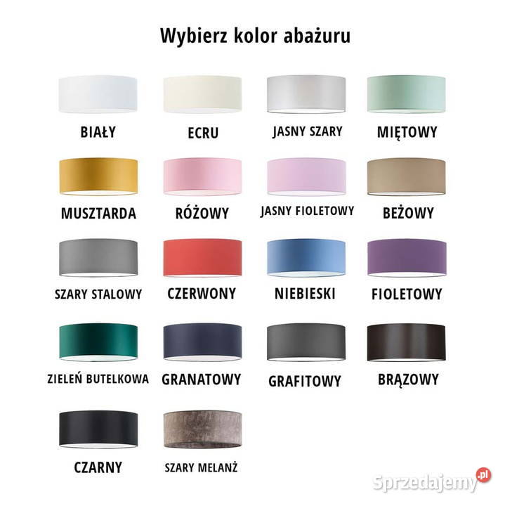 Lampa podłogowa Glamour RÓŻNE KOLORY do salonu Rynarzewo