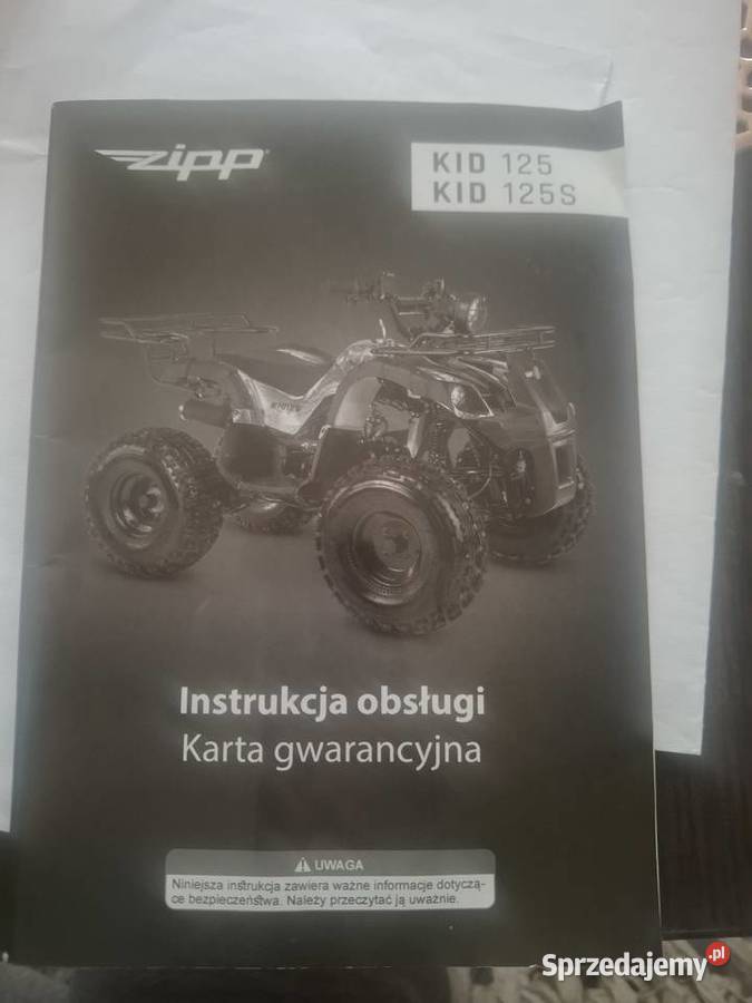 ZIPP ATA135D KID125 2024 QUAD DZIECI MŁODZIEŻY Bielsko-Biała