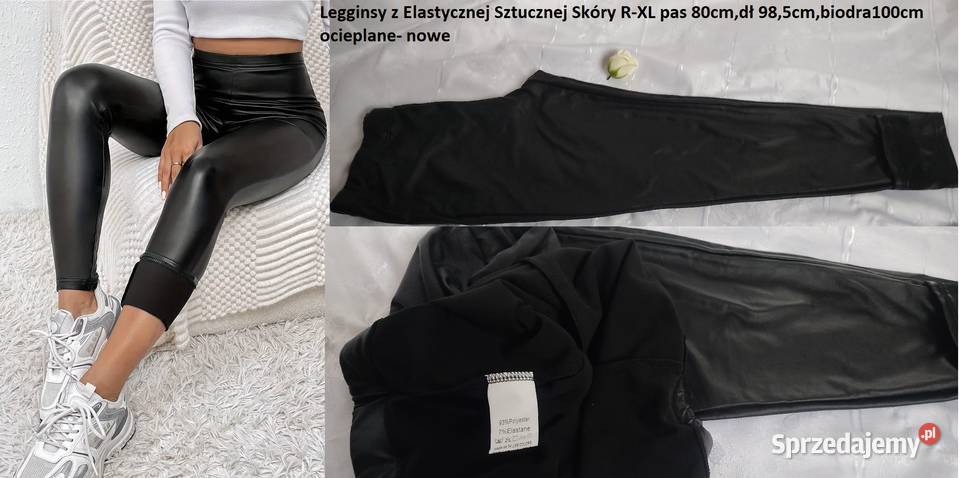 Legginsy ocieplane elastyczne XL Białystok