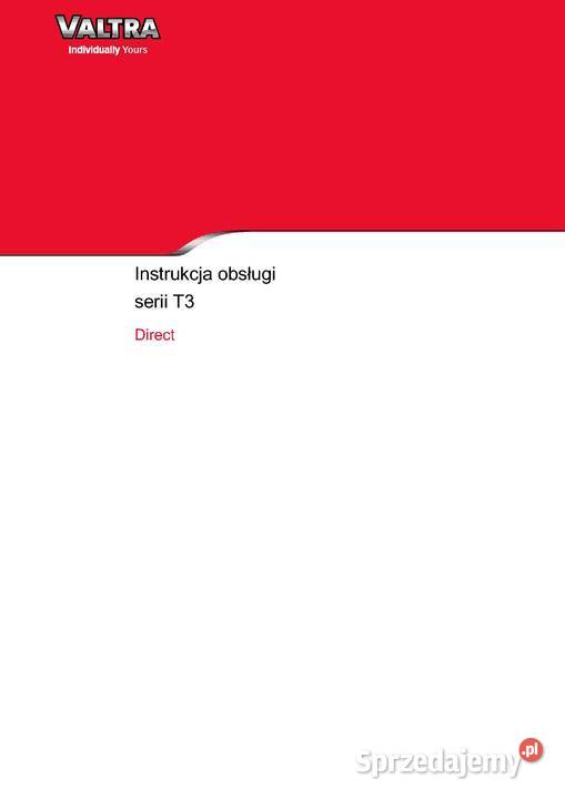 ValtraT3 Direct T153 D T163e D T183 D i T203 D wielkopolskie sprzedam