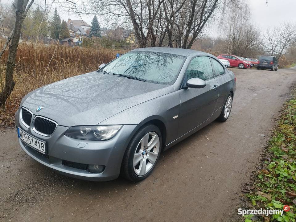 BMW 320d coupe 2007 163 e92 zamiana Zarejestrowany w Polsce Lublin