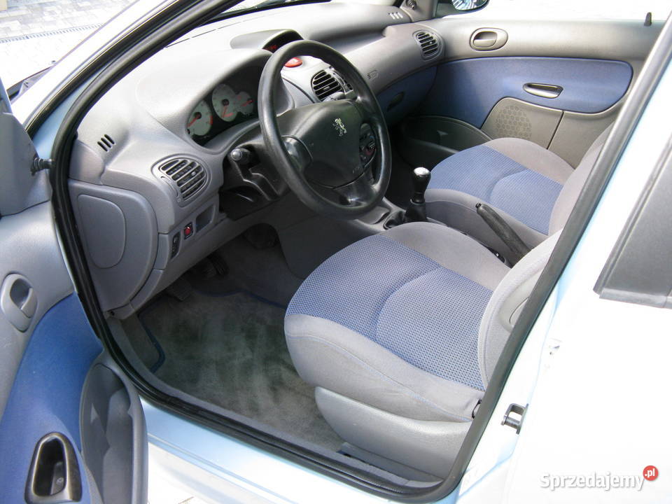 Śliczny Peugeot 206 14 5drzwi Piękny kolor czujnik deszczu Czechówka