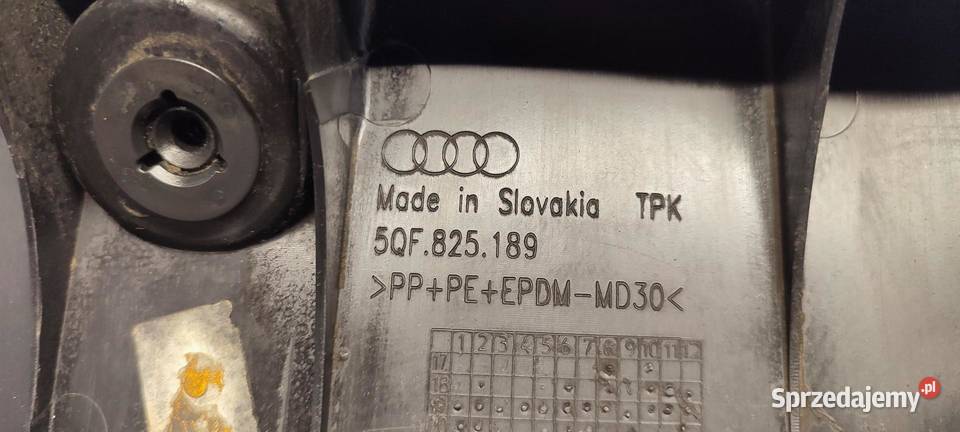 VW TIGUAN II OSŁONA PODWOZIA LEWY TYŁ 5QF825189 sprzedam