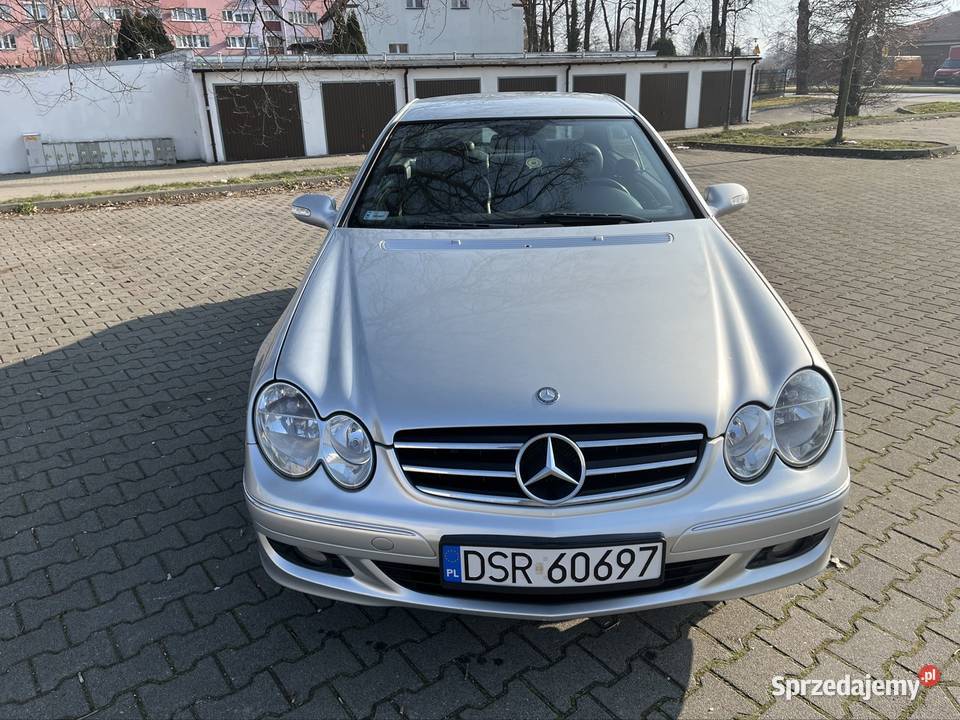 Mercedes CLK W209 18 kompresor LPG światła przeciwmgielne dolnośląskie Wołów