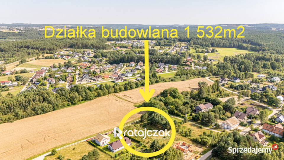 Grunt 1532m2 Gościcino