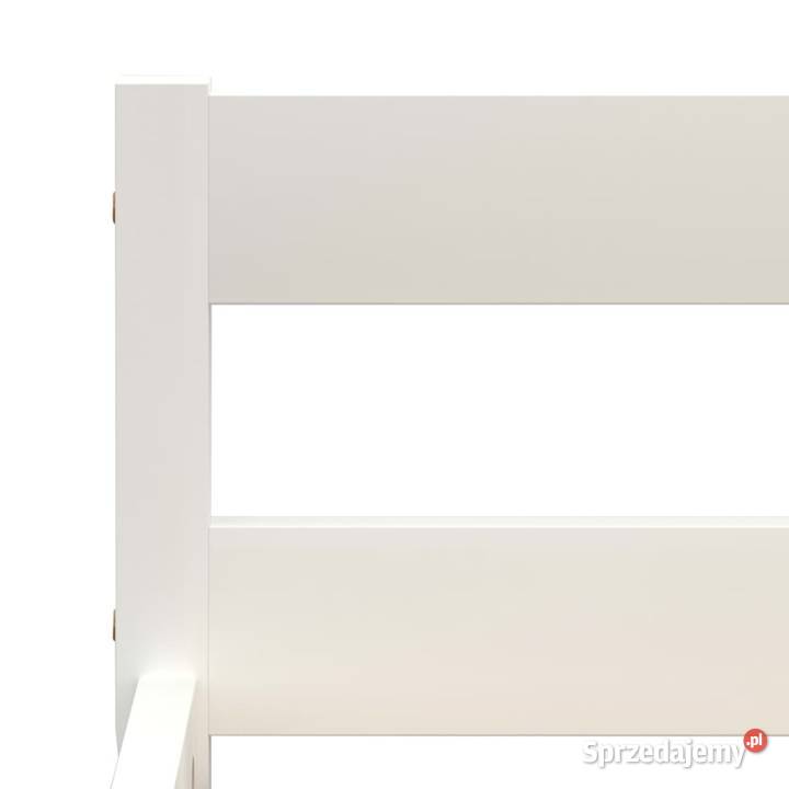 vidaXL Rama łóżka biała lite drewno 283184 Warszawa