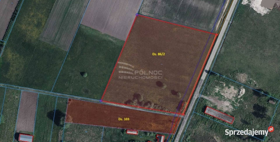 Dwie działki w Żukach rolna i pod zabudowę Żuki sprzedam