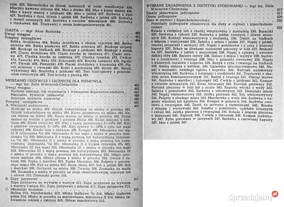 Dietetyczna książka kucharska Zofia Chełm