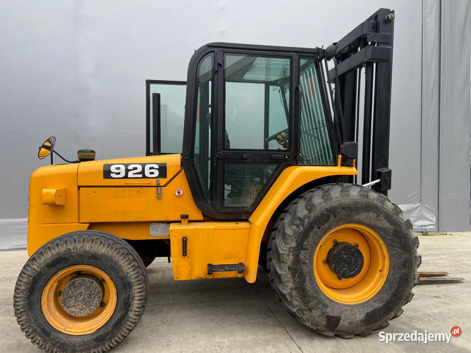 Wózek widłowy terenowy 4x4 JCB 926 85mth Góra Kalwaria