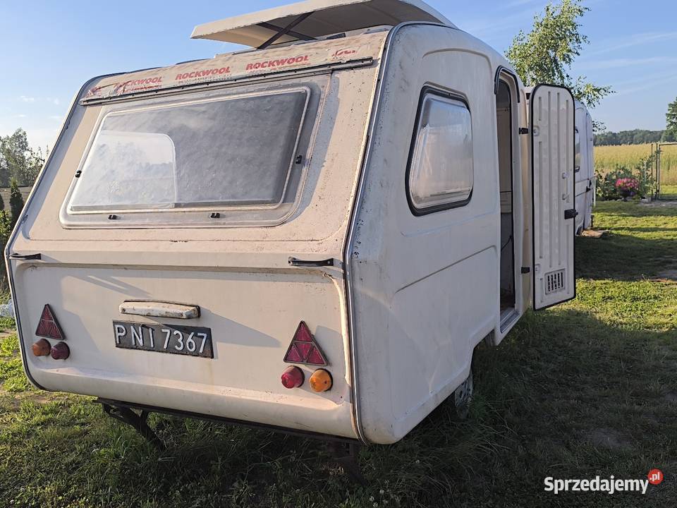 Przyczepa Kempingowa Niewiadów n126 e Rok produkcji 1981 Borek
