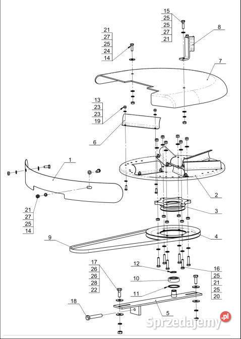 Wieniec koła posypywarka Motyl śląskie Świerklaniec